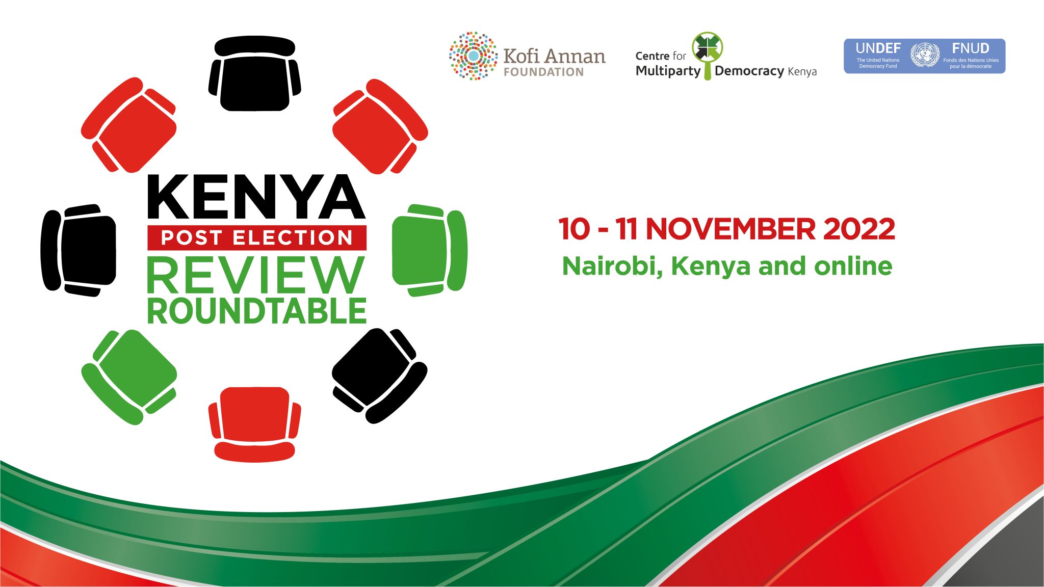 Kenya Post-Election Review Roundtable main event graphic