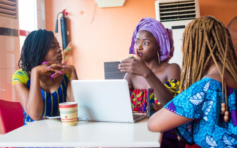 Women in a meeting