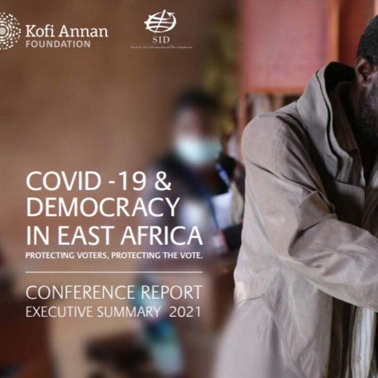 COVID-19 Democracy in Eas Africa Report Cover