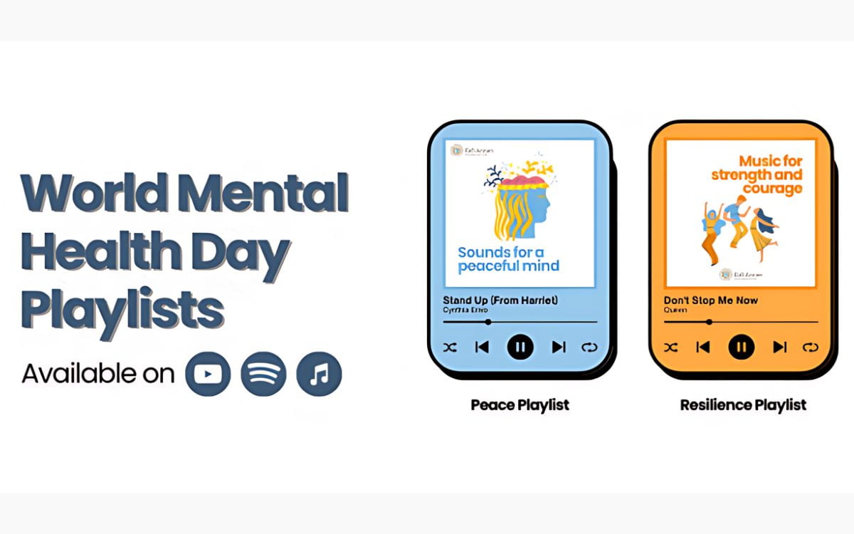 World Mental Health Day Playlists availability