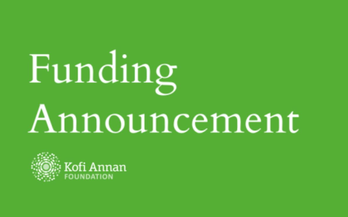 Funding Announcement