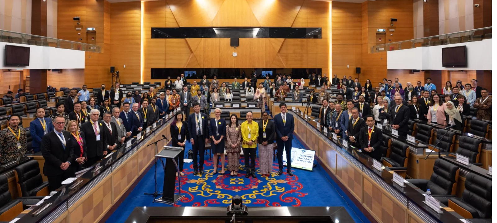 Roundtable at the Parliament of Malaysia in Kuala Lumpur with the Kofi Annan Foundation, Bersih, and Global Bersih.