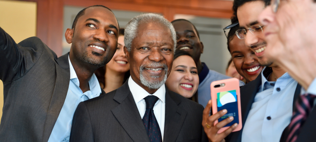 Kofi Annan with Extremely Together Leaders