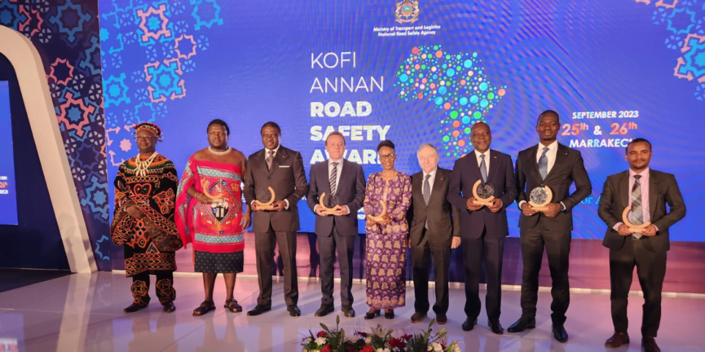 Kofi Annan Road Safety Award winners 2023