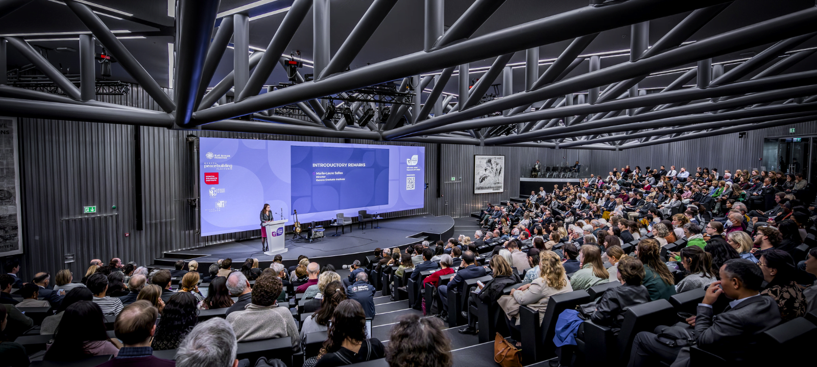 Olivier Chamard Photo, Kofi Annan Geneva Peace Address 2023