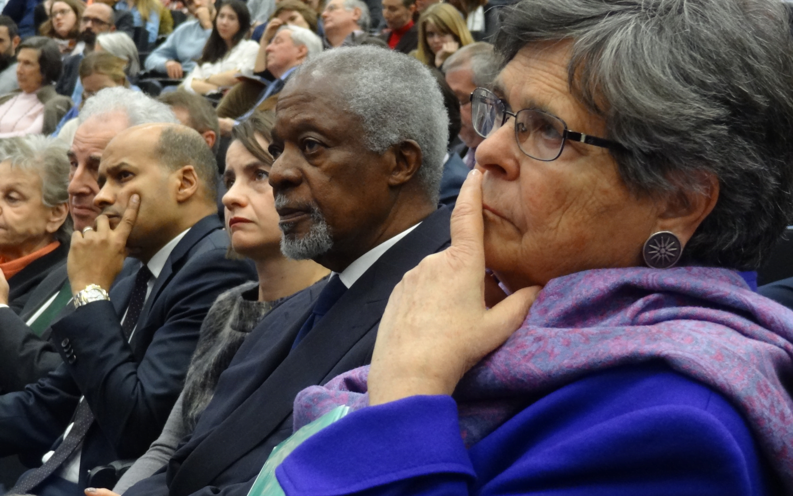 West Africa Commission on Drugs meeting with Kofi Annan and Ruth Dreiffus