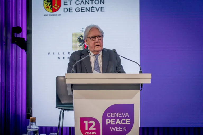 The 2025 Kofi Annan Geneva Peace Address: Peace-Making in Fractured Times