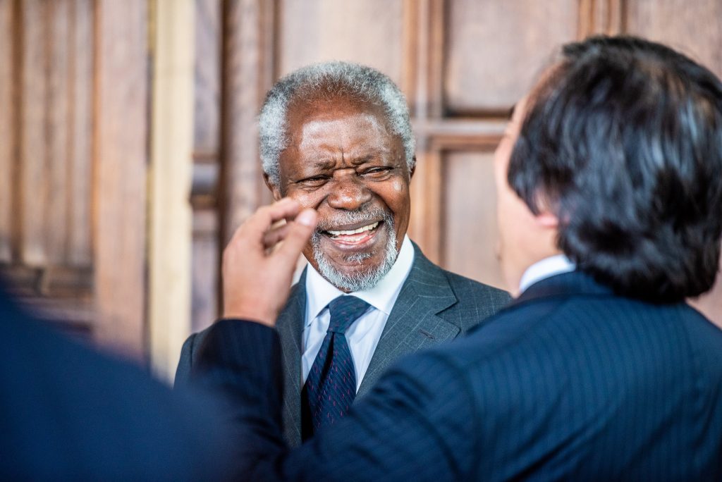 Kofi Annan opens the Bonavero Institute of Human Rights