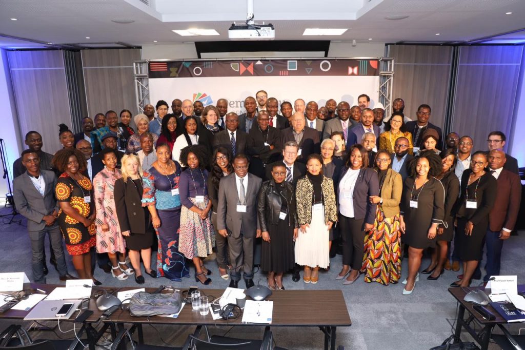 Group photo at the Examining the State of Democracy in Central and Southern Africa conference